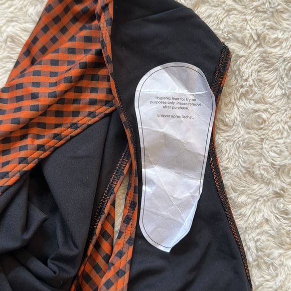 Everlane The Square-Neck One-Piece Swimsuit Gingham NWOT - Picture 7 of 9